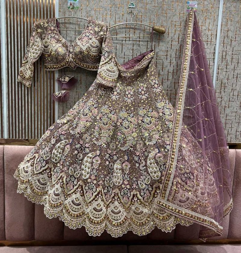 Embroidered Lehenga Choli Set