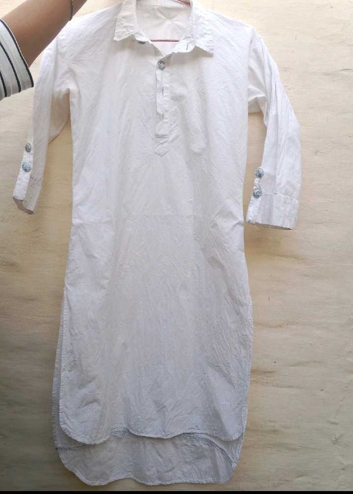 Classic White women's Kurta