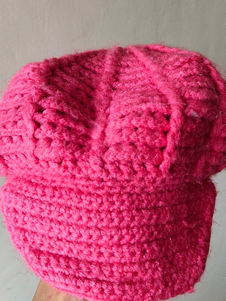 fancy woolan cap