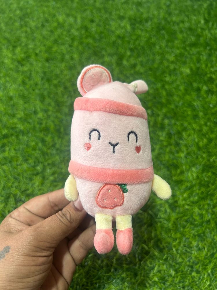 Cute Strawberry Milk Plushie