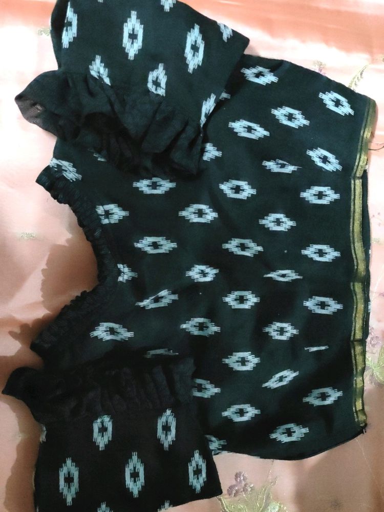 Black Boutique Blouse🤍🖤