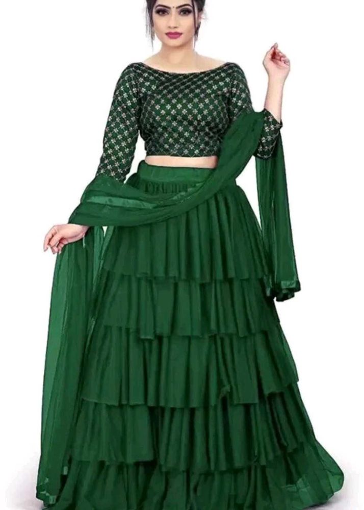 Gorgeous Green Lehenga Choli