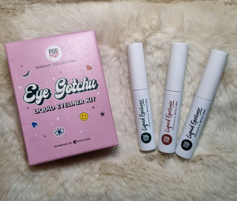 MyGlamm PopXO Eye Gotchu Liquid Eyeliner Kit