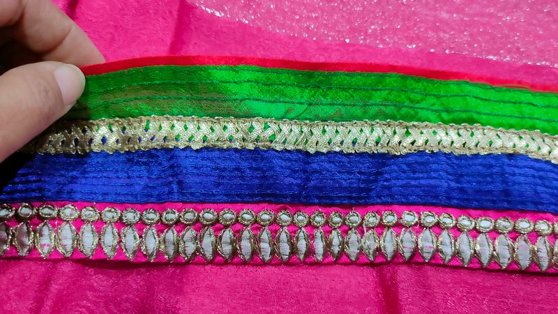 3 inch adjustable lace for full saree