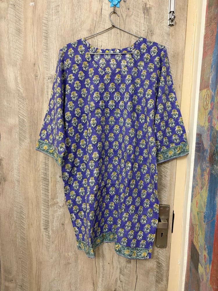 Block Print Farshi salwar suit set with dupatta