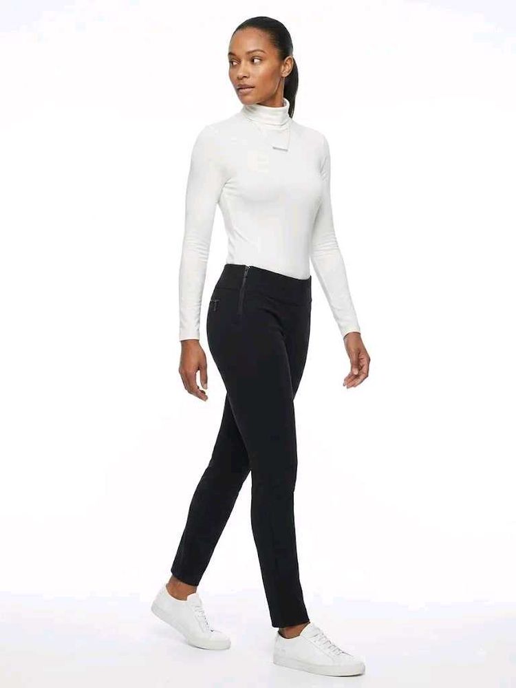 Black Stretch Slim Fit Pants