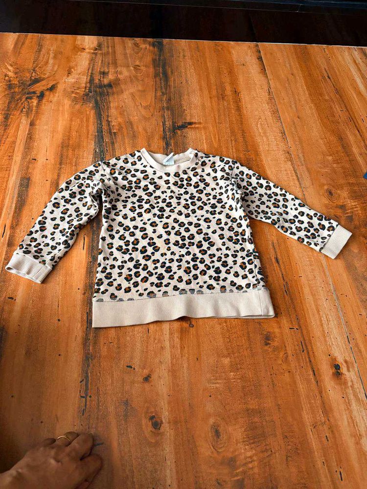 H&amp;M kids Cute Leopard Print t shirts