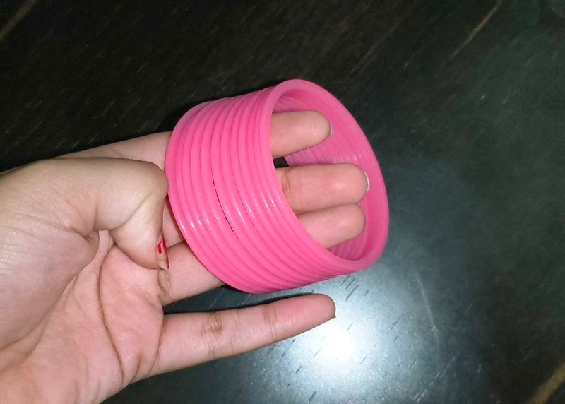 Stackable Pink Bangles