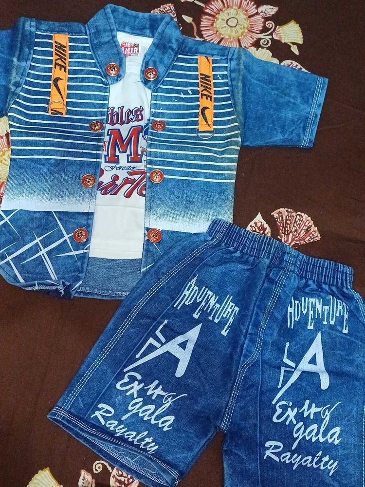 Boys Denim Outfit