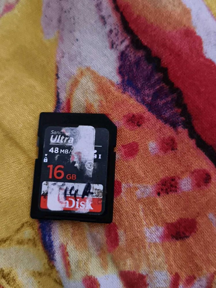 S@nD!sk Ultra 16GB SD Card