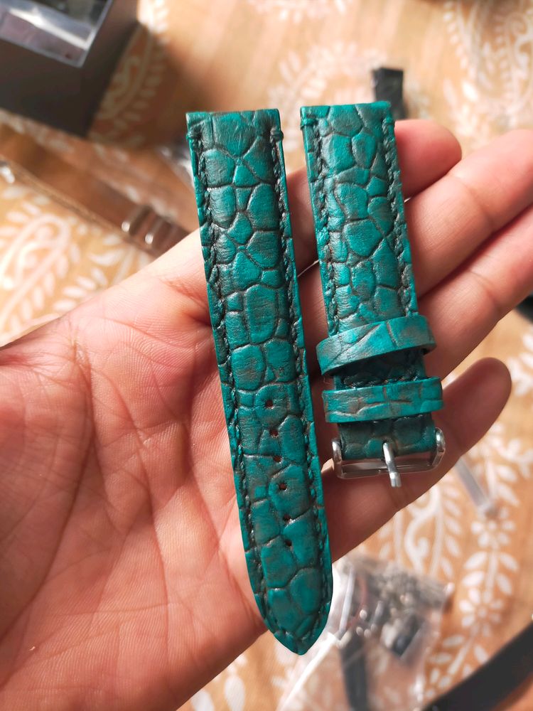 Customised Vintage Look Genuine Leather Strap