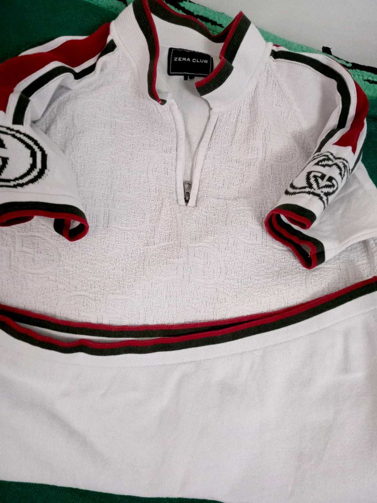 brand new Retro Zera Club Quarter Zip Pullover