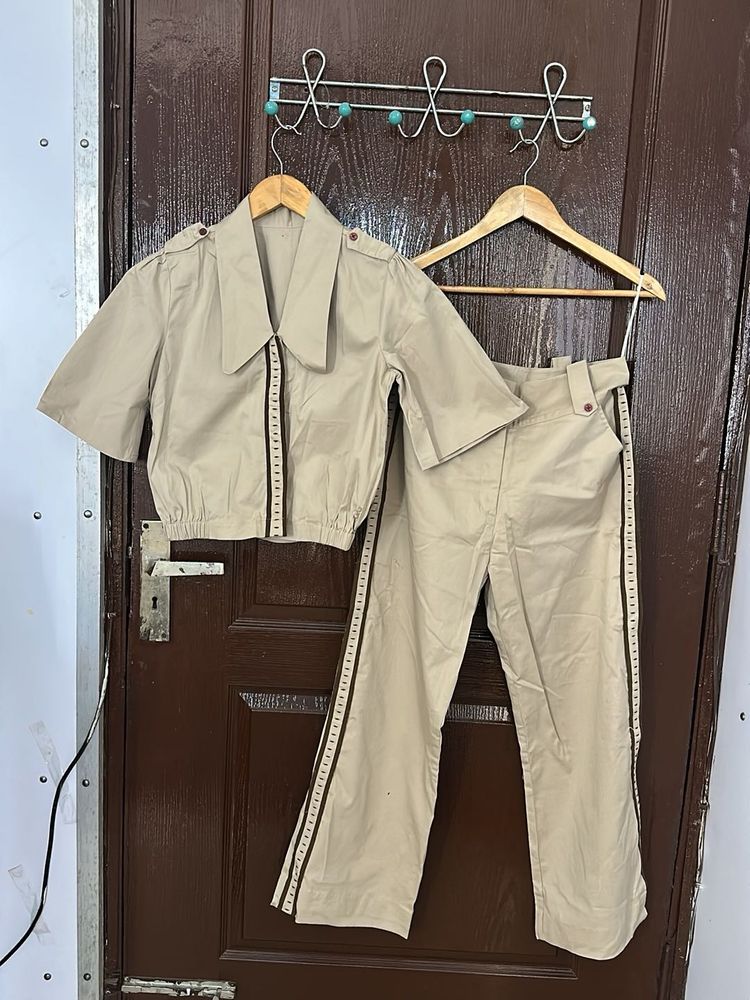 Safari Beige Co-ord Set