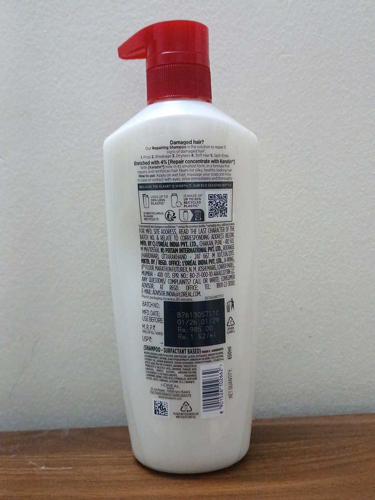 L'Oreal Paris Dream Lengths Shampoo