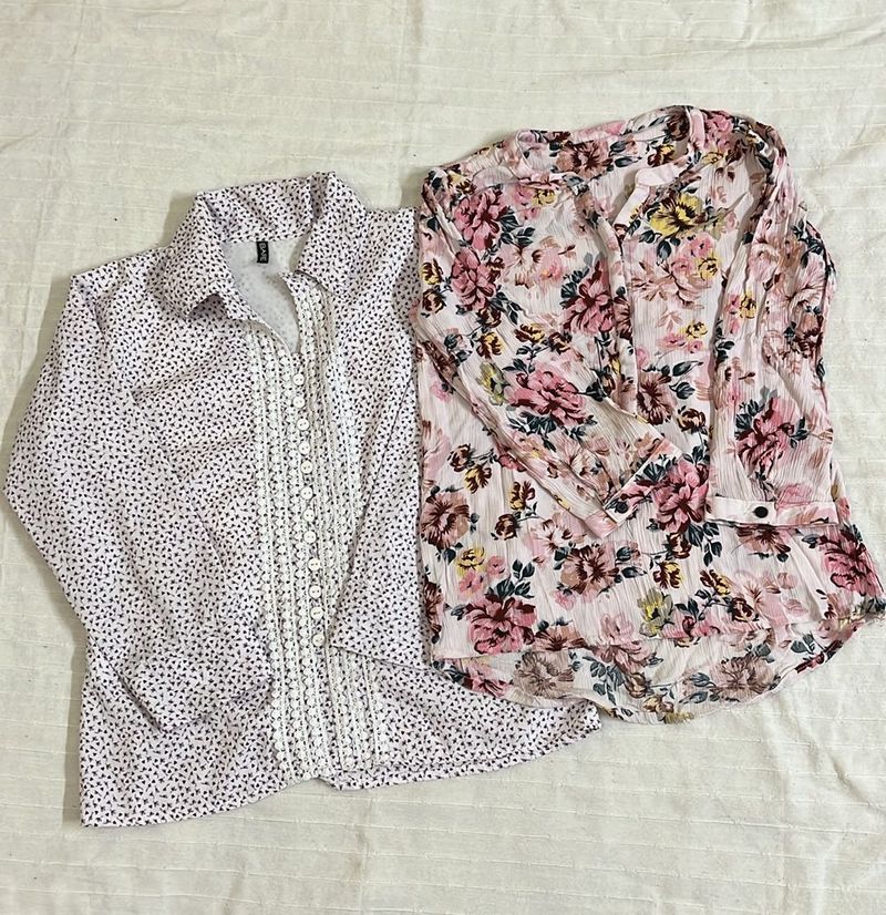 Bundle of 2 Floral Print Tops