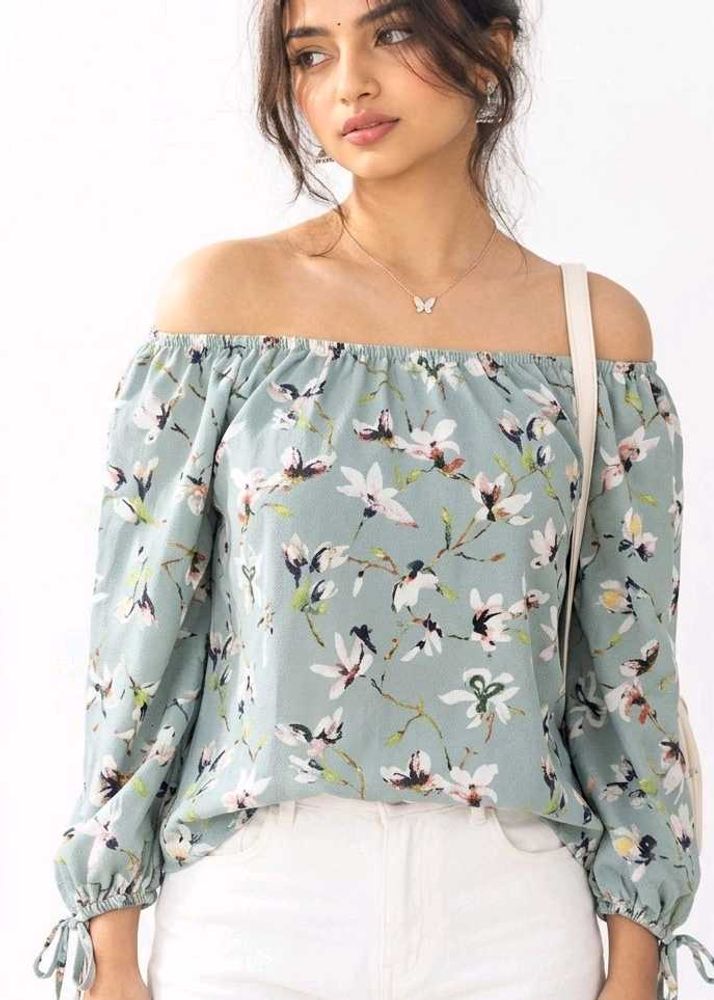 Floral Off-Shoulder Top