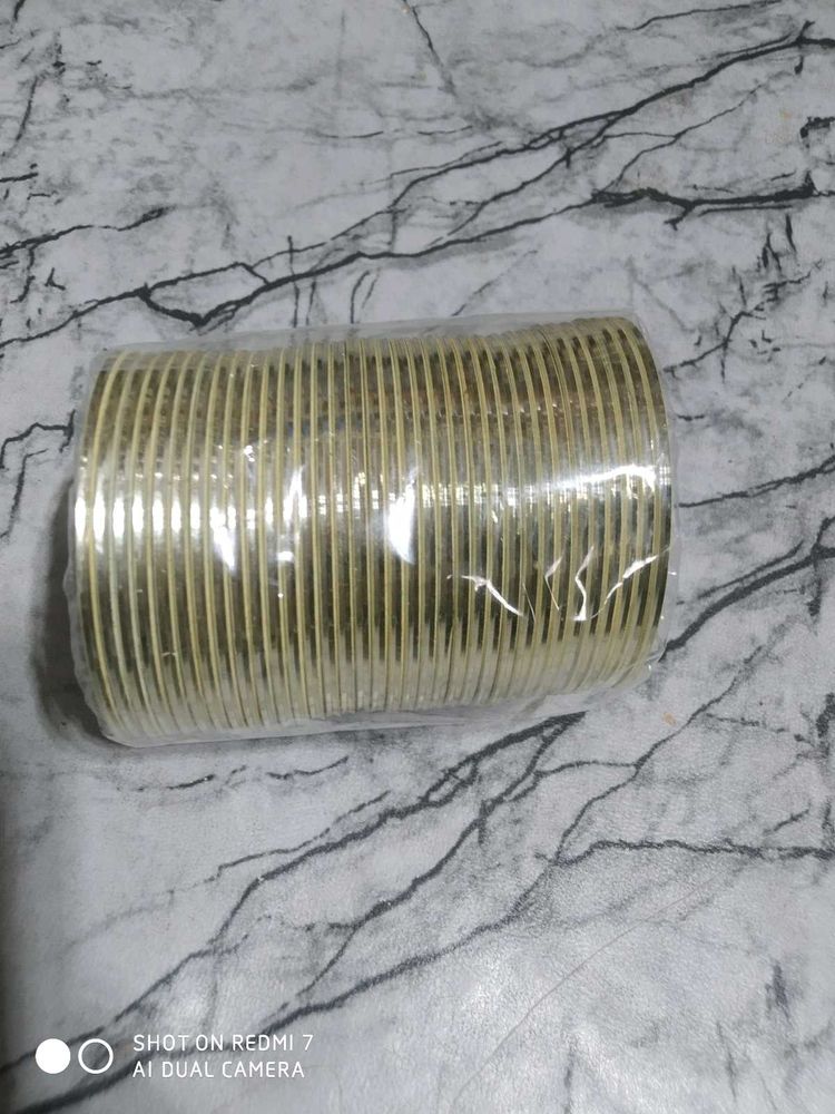 Set of Golden Bangles