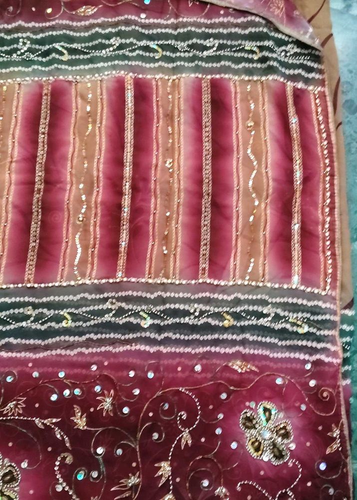Elegant Embroidered saree