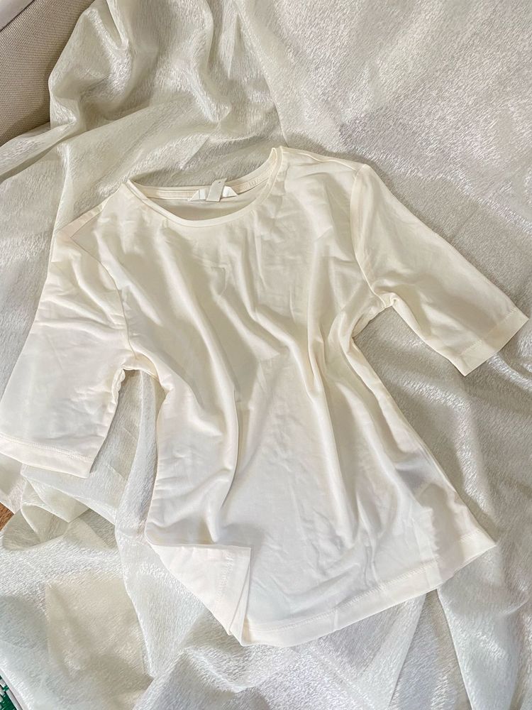 Off white Fitted T-Shirt