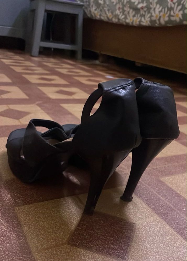 Black Platform Stiletto Heels