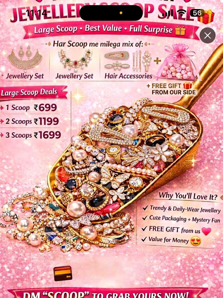 Sparkling Jewellery Scoop Sale