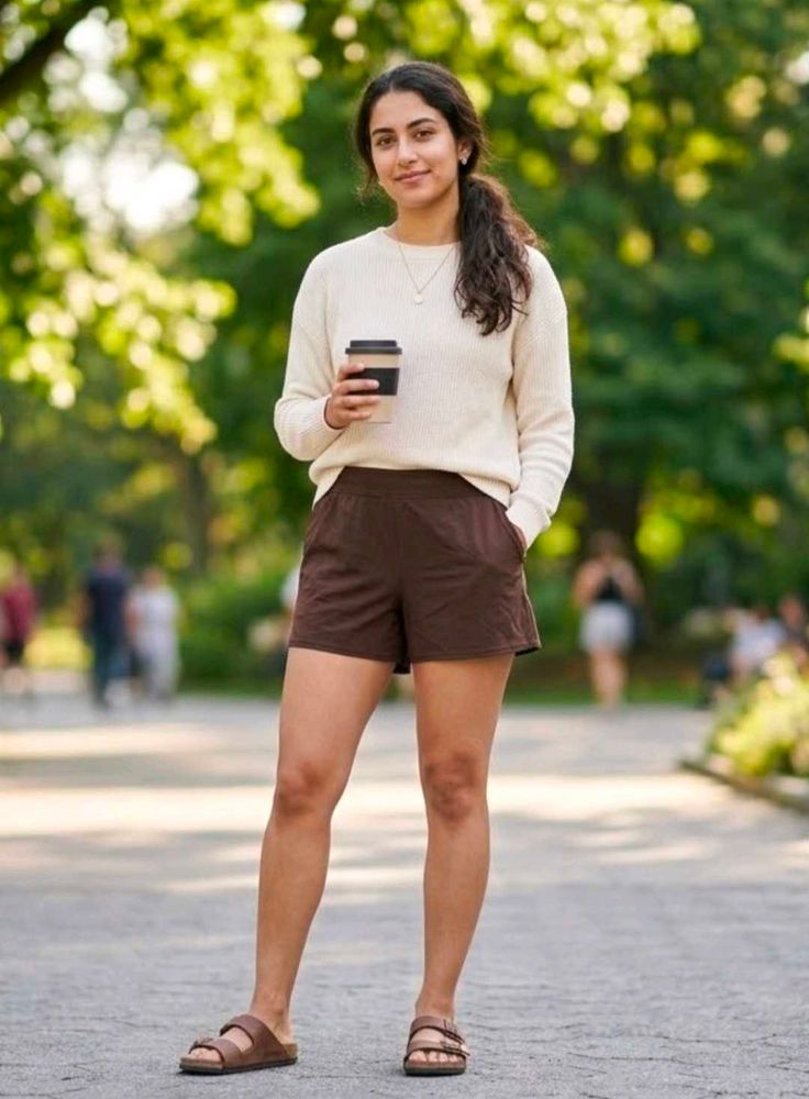 Brown Shorts