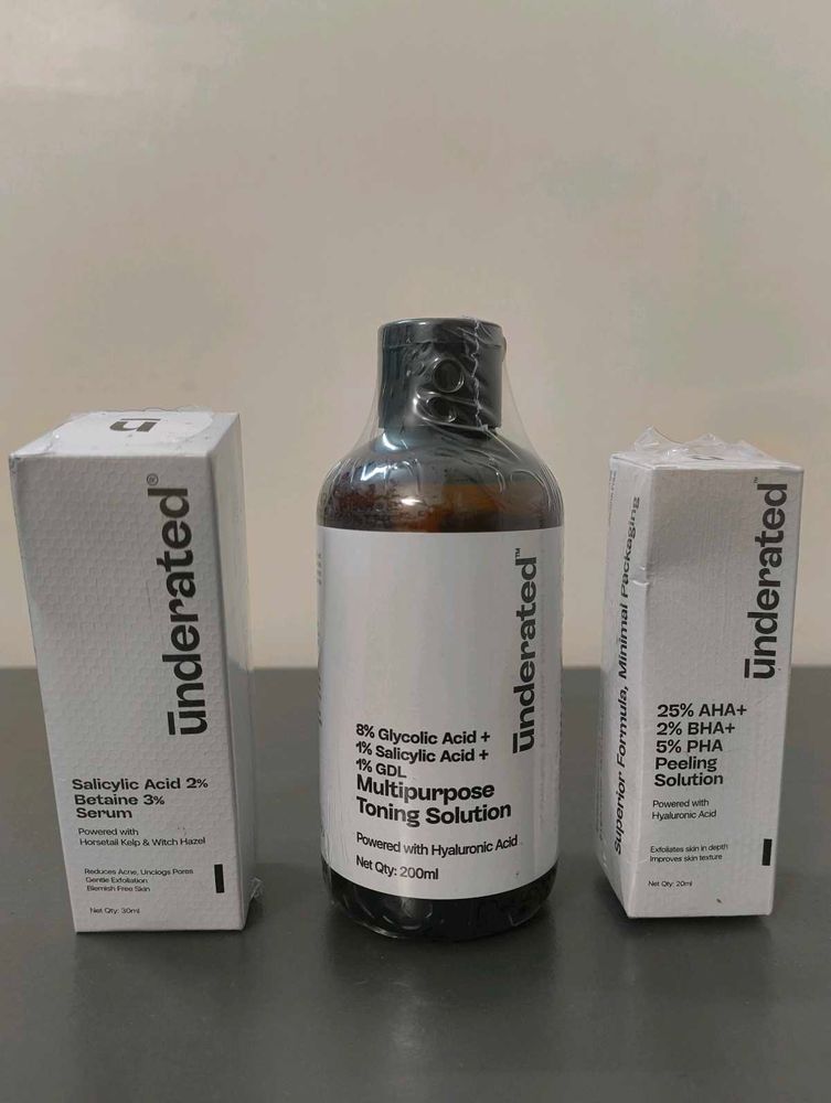 Underated Skincare Set