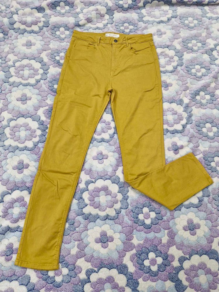 Women's Mustard Yellow Jeans