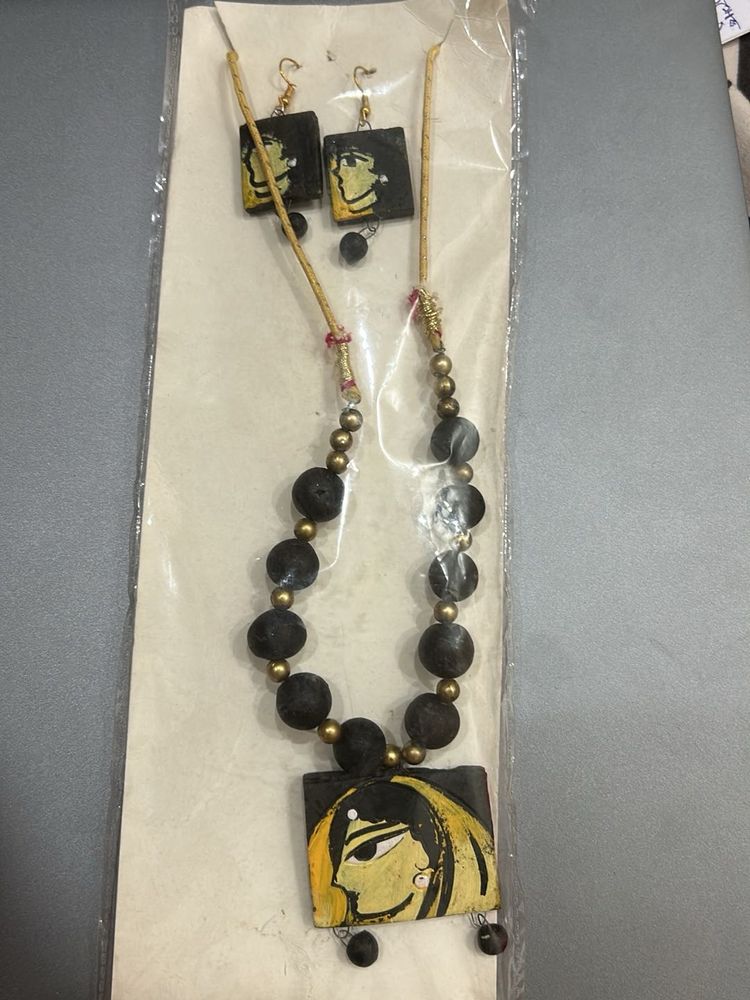 Handcrafted Necklace &amp; Earring Set
