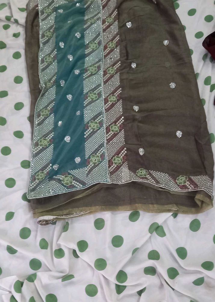 Embellished Saree