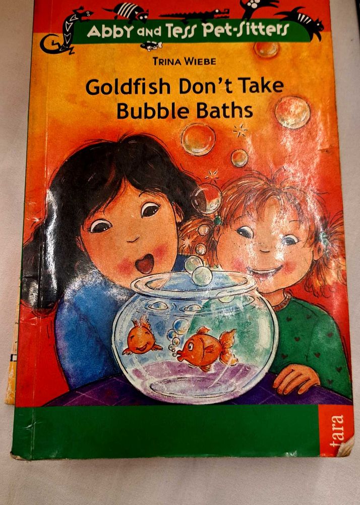 Goldfish Don't Take Bubble Baths Children's Book
