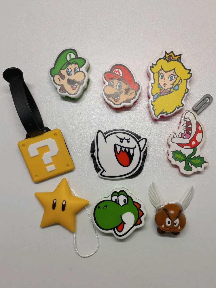 Super Mario Characters Set Kinder Joy Toy