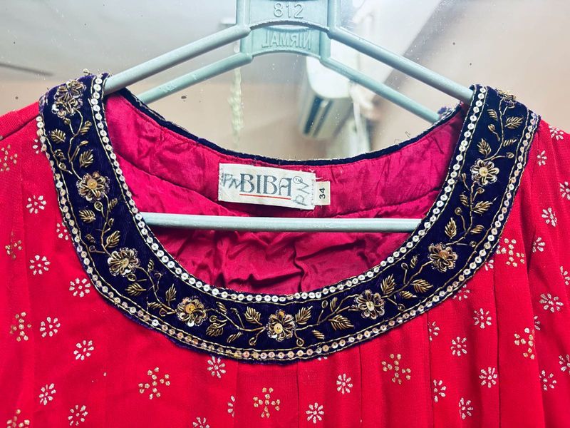 Stunning Red Embroidered Lehenga Set