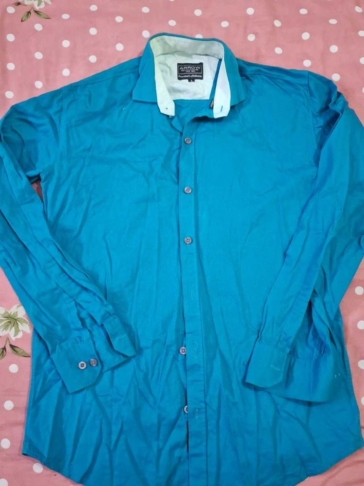 Men's Blue Arrow Shirt