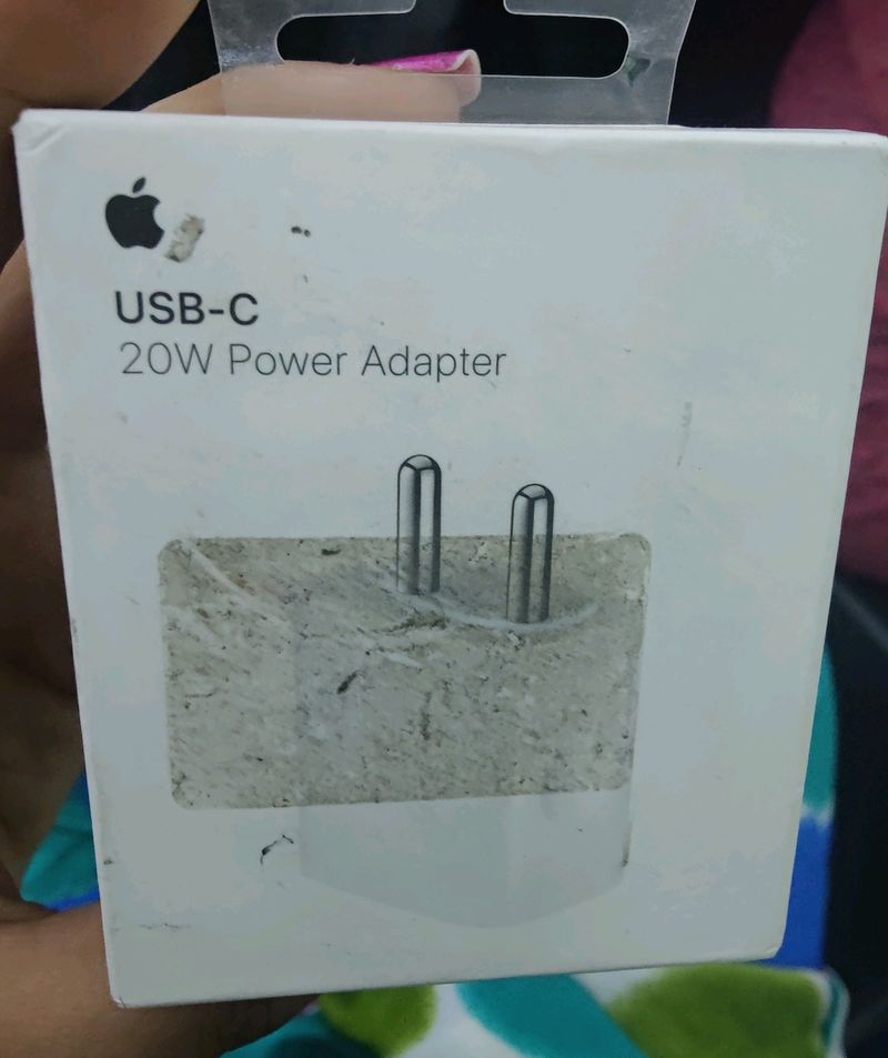 Apple  USB C. 20w Power Adapter. New With Tag