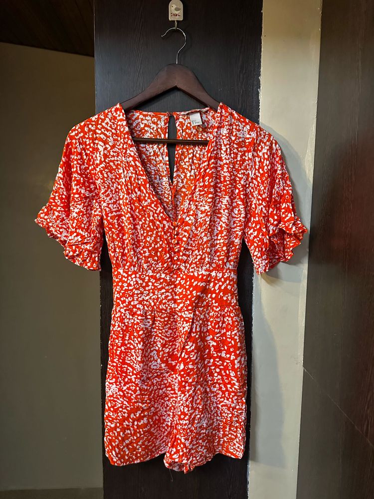H&amp;M wide leg jumpsuit