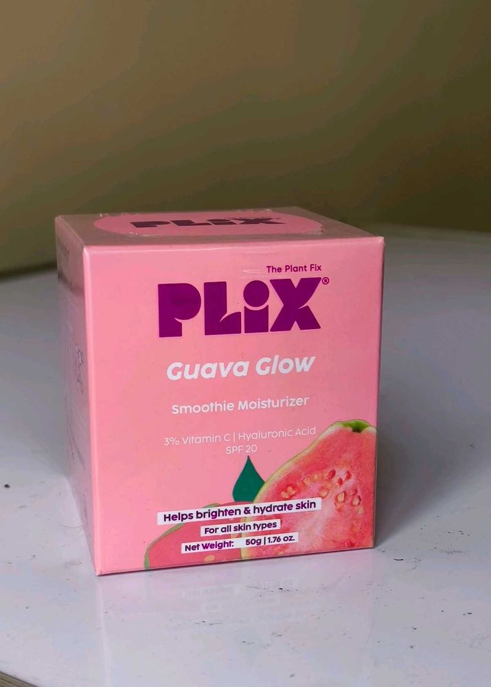 Brand new Plix Guava Glow Smoothie Moisturizer