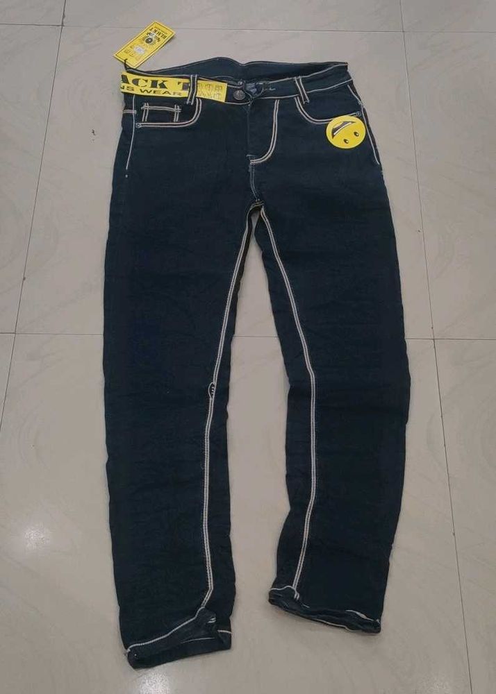 Stylish Navy Blue Jeans