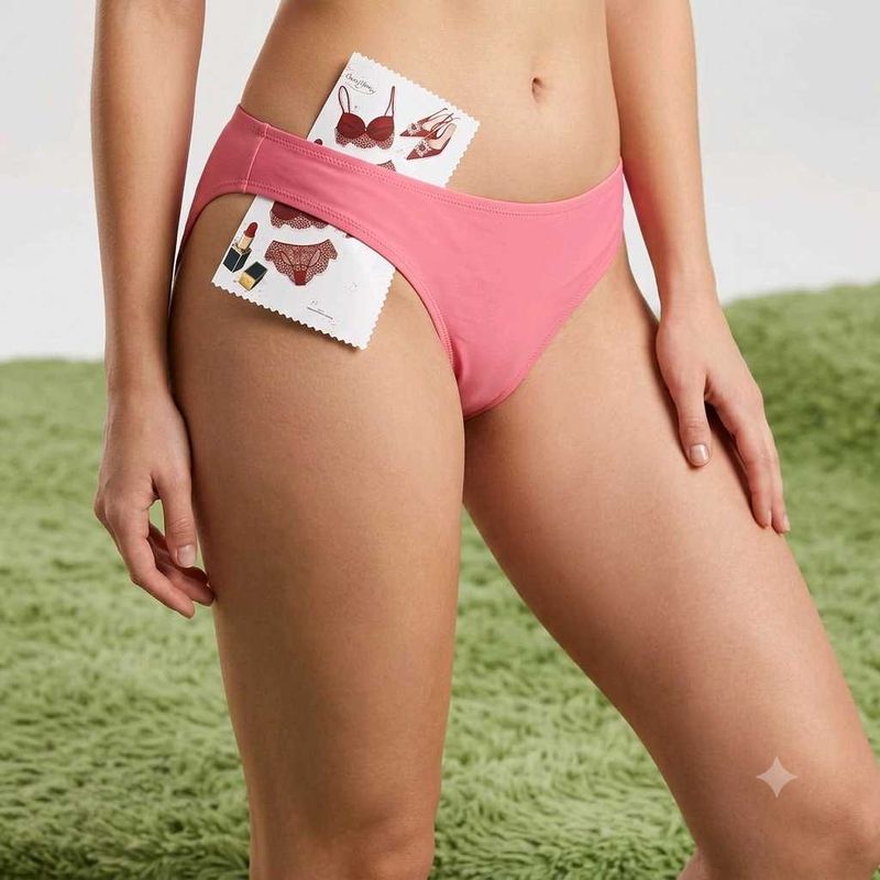 Women's Pinky 🎁🆕 Briefs with Style Cards