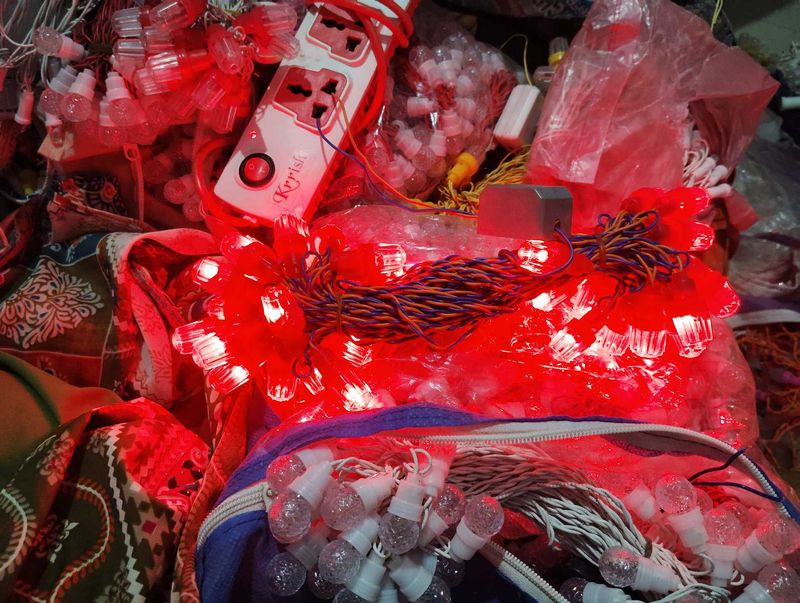 Red LED Decorative String Lights