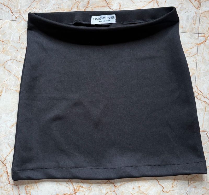 Black Marc Olivier Mini Skirt