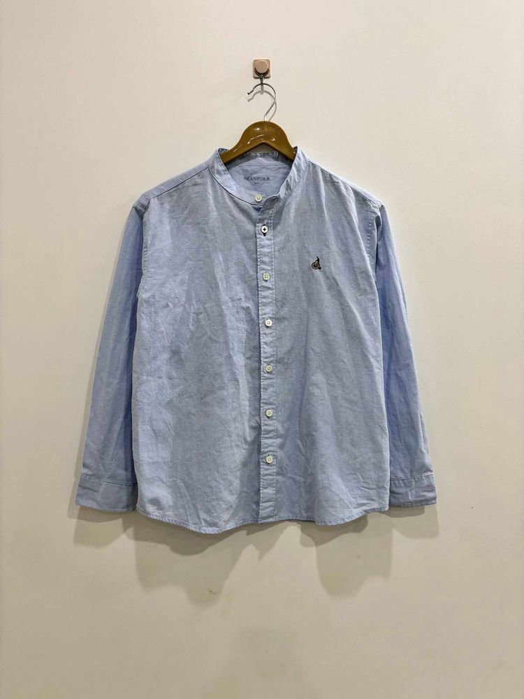 Light Blue Linen Shirt