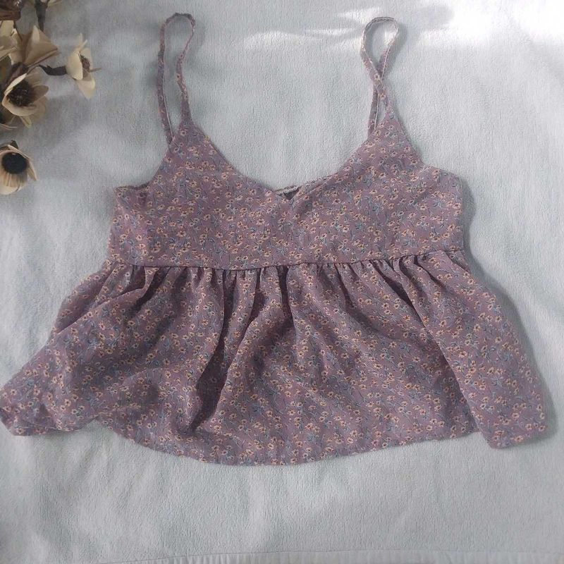 Floral Print Cami Top