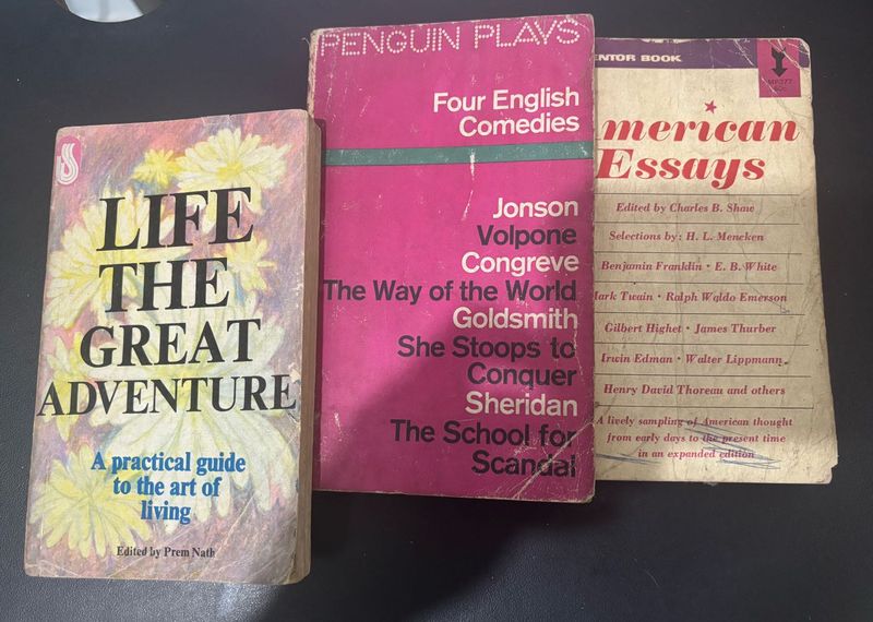 Three Books