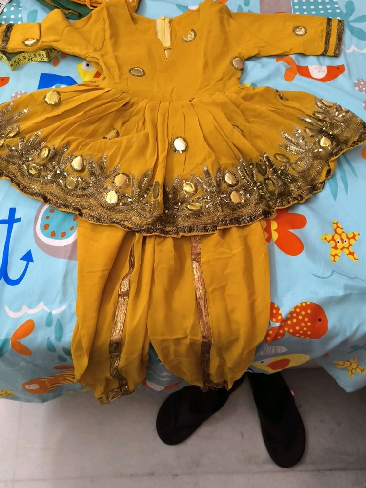 Ethnic Kurti With Dhoti Pant