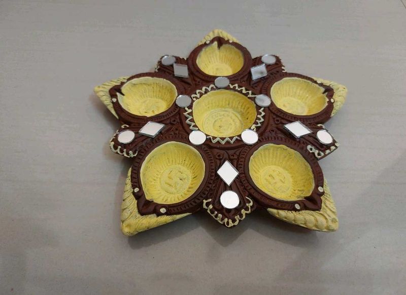 Panchomukhi Diya For Puja