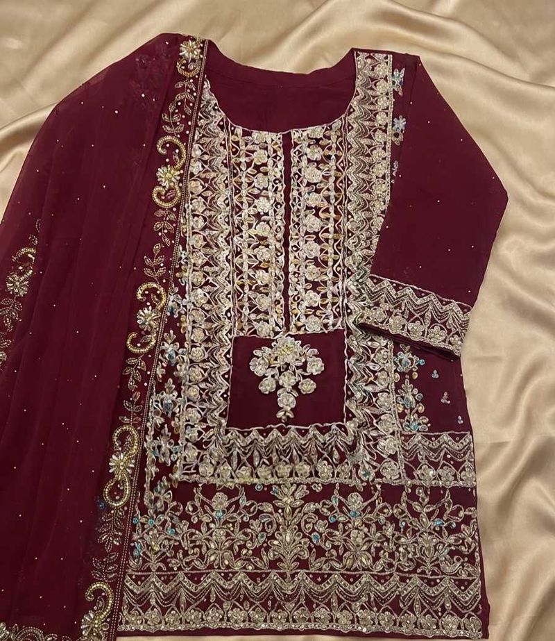 Elegant Embroidered Kurta Set