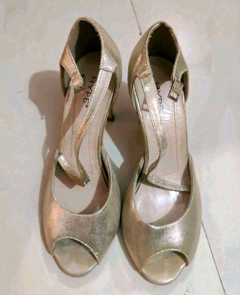 Gold Heels