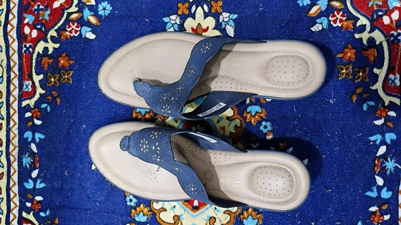 Comfortable Blue block heel