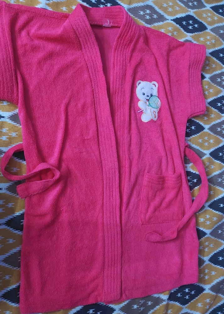BABYHUG Bathrobe For Kid Girls